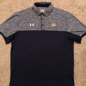 Under Armour Nashville Predators Navy Polo L